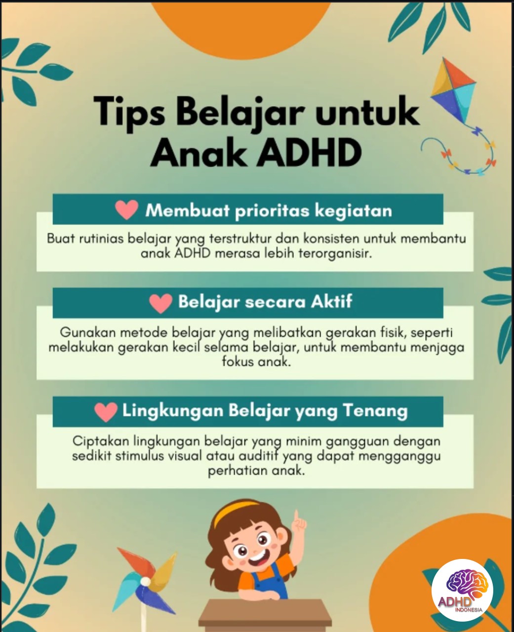 Strategi Belajar yang Cocok untuk Anak ADHD di Kabupaten Mappi