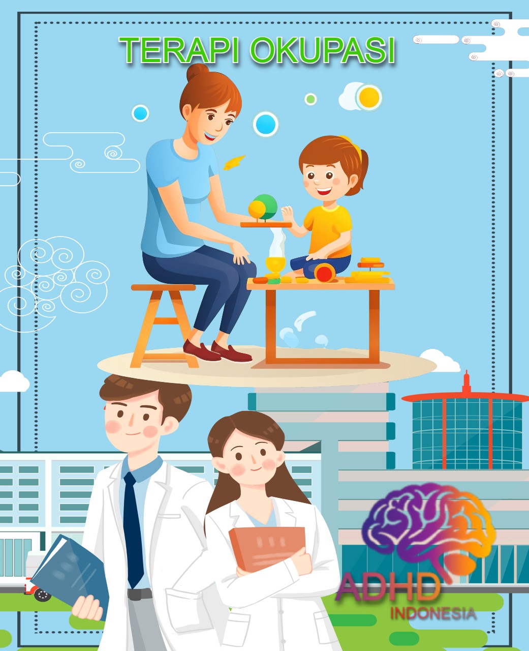 Rujukan untuk Terapi Okupasi untuk Anak ADHD Indonesia Kabupaten Mappi
